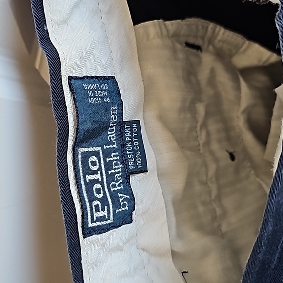 Polo Ralph Lauren Blue Dress Pants in Men's Size 32x30 - Picture 6 of 8